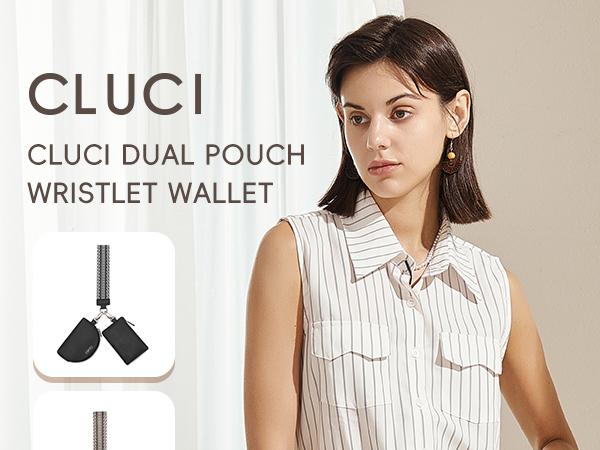 CLUCI TikTokShopSpringGlowUp Dual Pouch Wristlet Wallet for Women Clutch Zipper Coin Purse Detachable Keychain Wallet Mini Zip Gift Leather Compact Clip Durable purse women wallet women CLUCI TikTokShopSpringGlowUp Dual Pouch Wristlet Wallet for Women Clutch Zipper Coin Purse Detachable Keychain Wallet Mini Zip Gift Leather Compact Clip Durable purse women wallet women