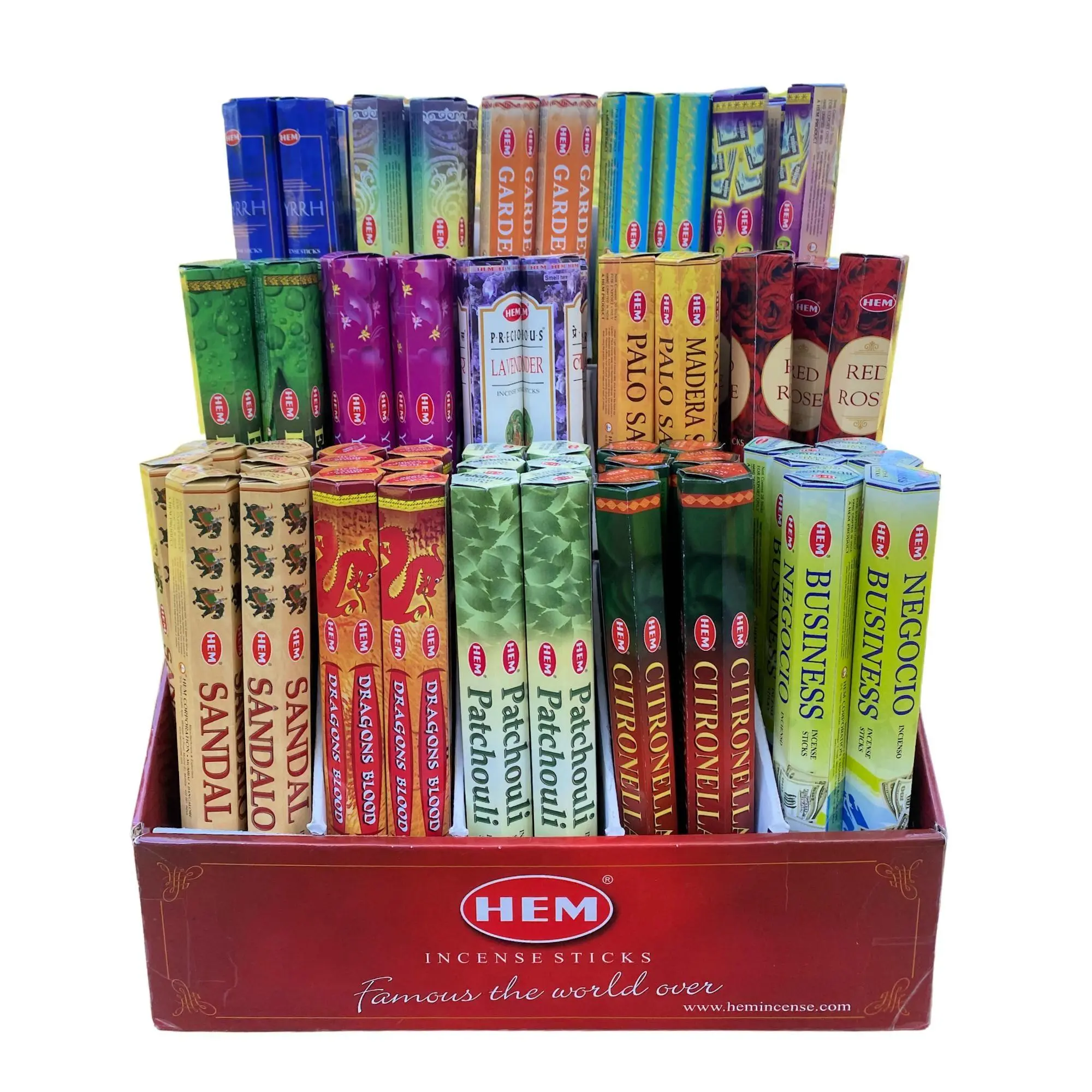 HEM Incense Sticks - Aromatherapy, Meditation, Cleansing - 20 Stick Box
