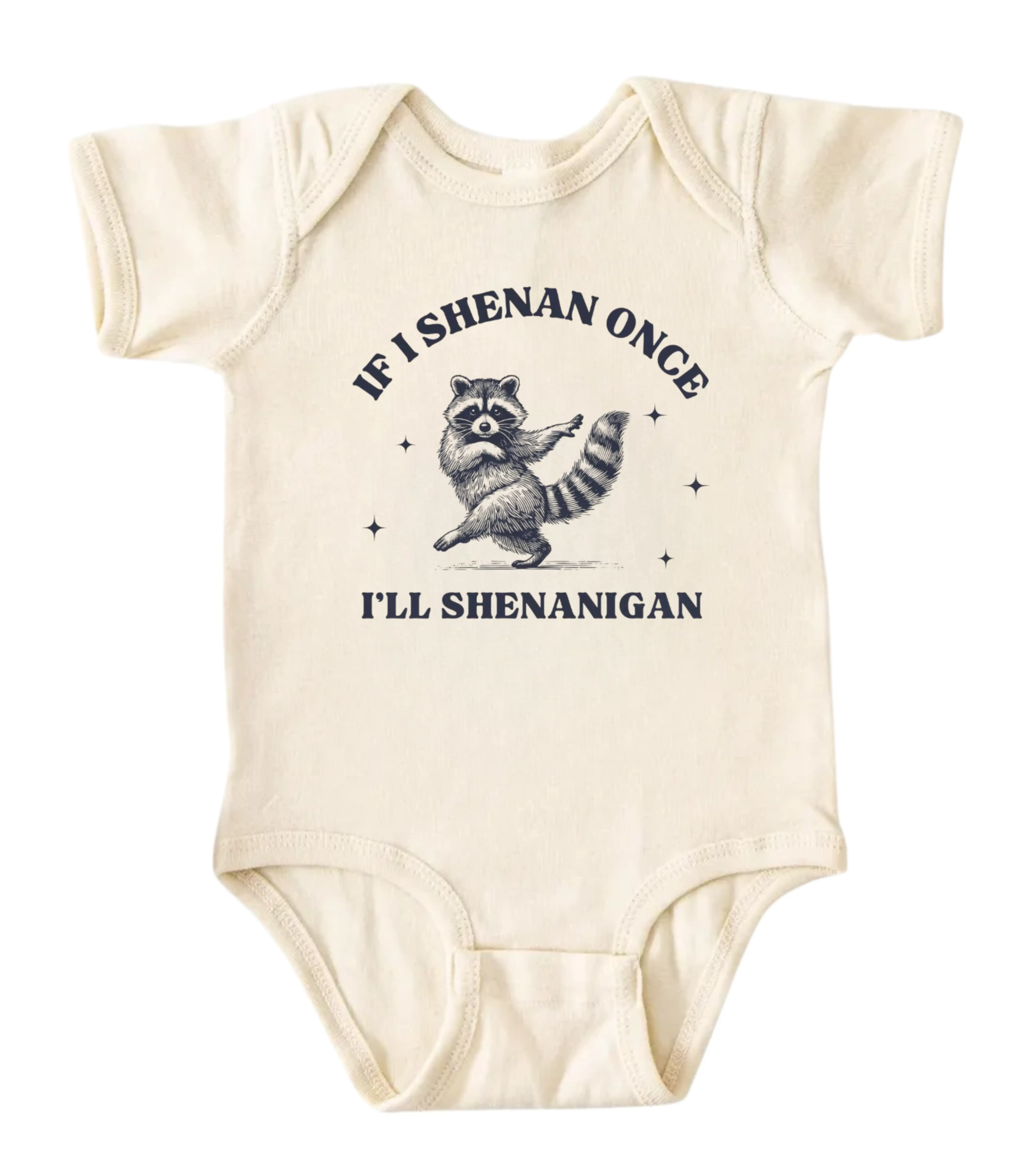 If I Shenan Once I'll Shenanigan Baby Onesie, Pregnancy Announcement Gift, Cotton Baby Clothes, Funny Baby Bodysuit