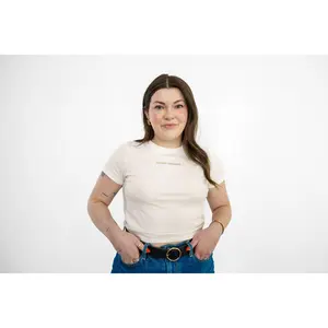 Lucky Charms Baby Tee (book boyfriends) - White