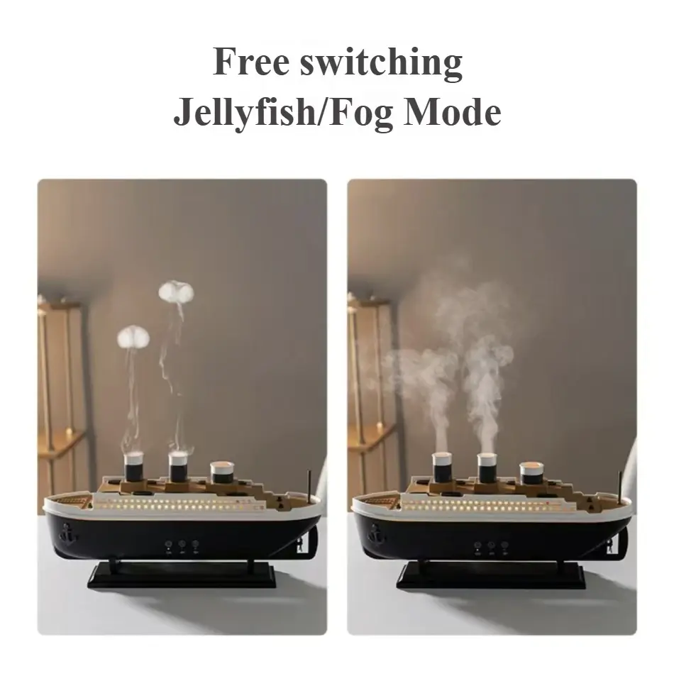 Cruise Ship Jellyfish Mist Diffuser, Essential Oil Aroma Mist Maker ...