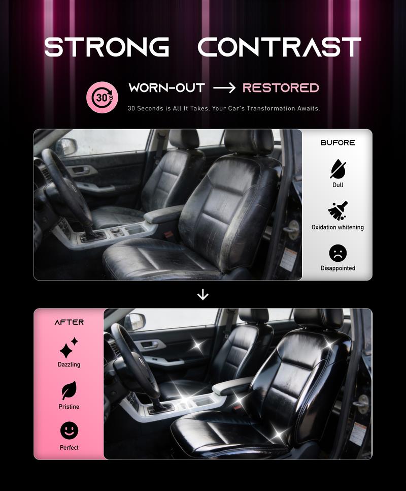 TEKARD Detailer - Ultimate Protection for Vinyl, Rubber, and Plastic Surfaces Car Interior Detailer and Protectant, waterless Spray Wax:Plastic, Rubber, Leather Cleaner for Car lnteriors&Exteriors、Quick Detailer、Automotive Care、Durable Protection Glossy