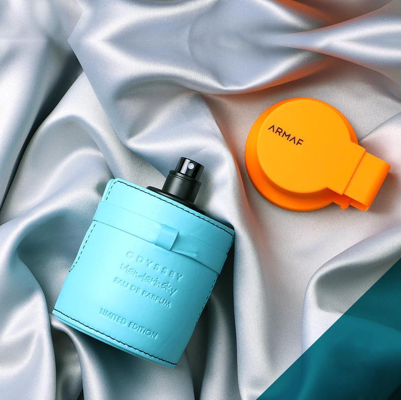 ARMAF Odyssey Mandarin Sky Limited Edition Eau de Parfum Spray for Men 3.4 Oz / 6.8 Oz Fragrance Oud Fragrances Blue Long Lasting Scent with Mandarin & Sage
