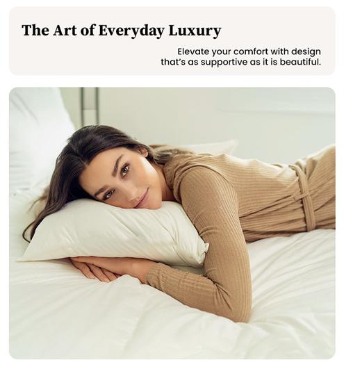 APSMILE 100% Organic Cotton Feather Down Throw Pillow Inserts Soft Decorative Square Pillows Insert