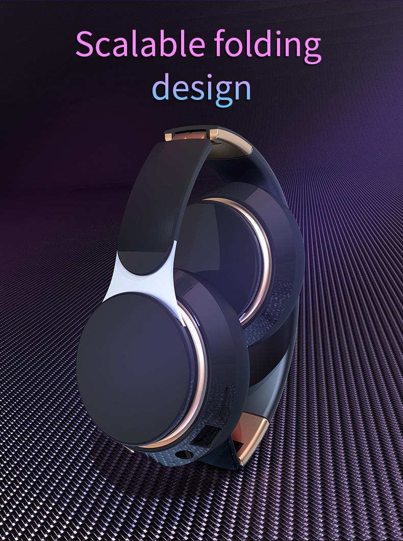 YANUQIA Wireless Headphones,Bluetooth Connection,Long Battery Life of 32 hours,Suitable for Sports,Games,Outdoor,Travel must,Music lovers,Suitable  for Phones and Android, Computers,Laptops and Other Smart Bluetooth Devices, Gift Recommendations