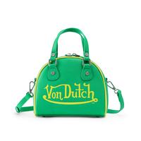 Green and Yellow Two-Tone Bowling Bag