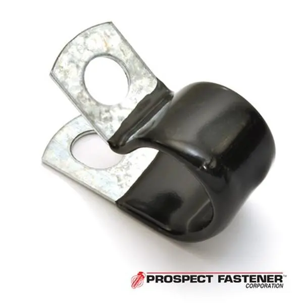 212 MAIN KMC Stampings COV0913Z1 Medium Duty Vinyl Cushion Clamp, 0.5 in. Dia, 0.406 in. Hole, 100 Pieces, Hardware for Sports & Outdoor Fitness Scooters Equipment