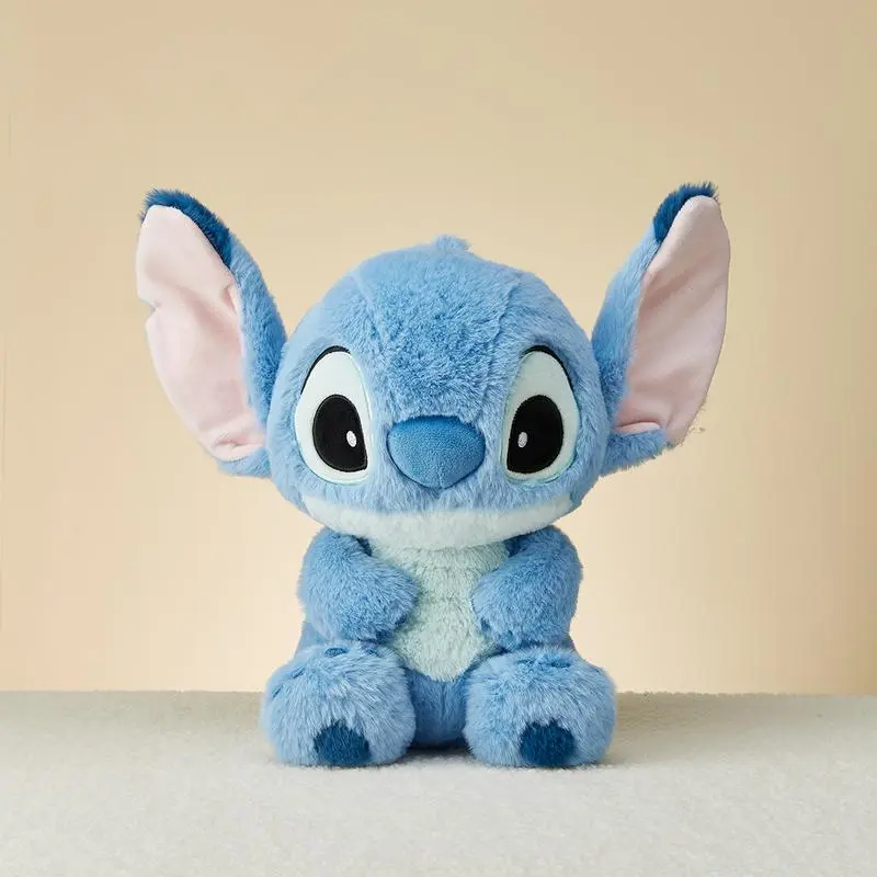 Disney Stitch Basic Series 18in (31*19.5*45cm) Durable Soft Cuddly Figurine - Sitting Stuffed Toy, Valentine's Day Gift for Girlfriends, Collectibles Home Decor for Disney Fans