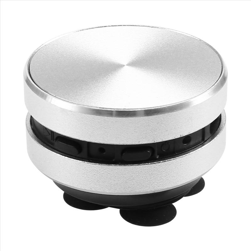 Portable Compatible Bone Conduction Speaker Stereo Sound Bluetooth Speaker(Silver)