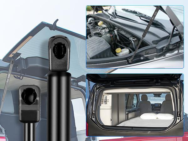 Nilight Hood Gas Struts Lift Supports 4142 for Ford Explorer 2002-2010 Spring Shocks 13 Inch, 2PCS Set Rod