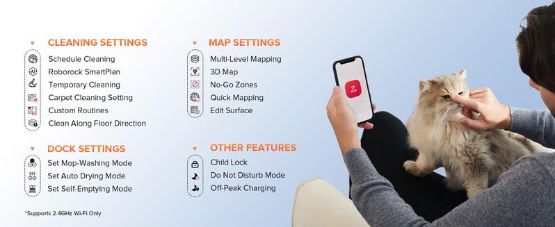 Roborock Qrevo Curv S5X Robot Vacuum and Mop, 17000Pa Suction, Zero-Tangling Design, FlexiArm Side Brush, Smart Obstacle Avoidance, Self-Washing & Drying & Emptying for Carpet, Pet Hair, Hard Floor #TikTokShopBlackFriday #TikTokShopCyberMonday