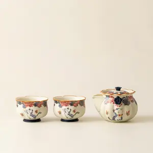 Panda Bamboo Kung Fu Tea Set Vintage Teapot Handcrafted Jianzhan Tea Cup