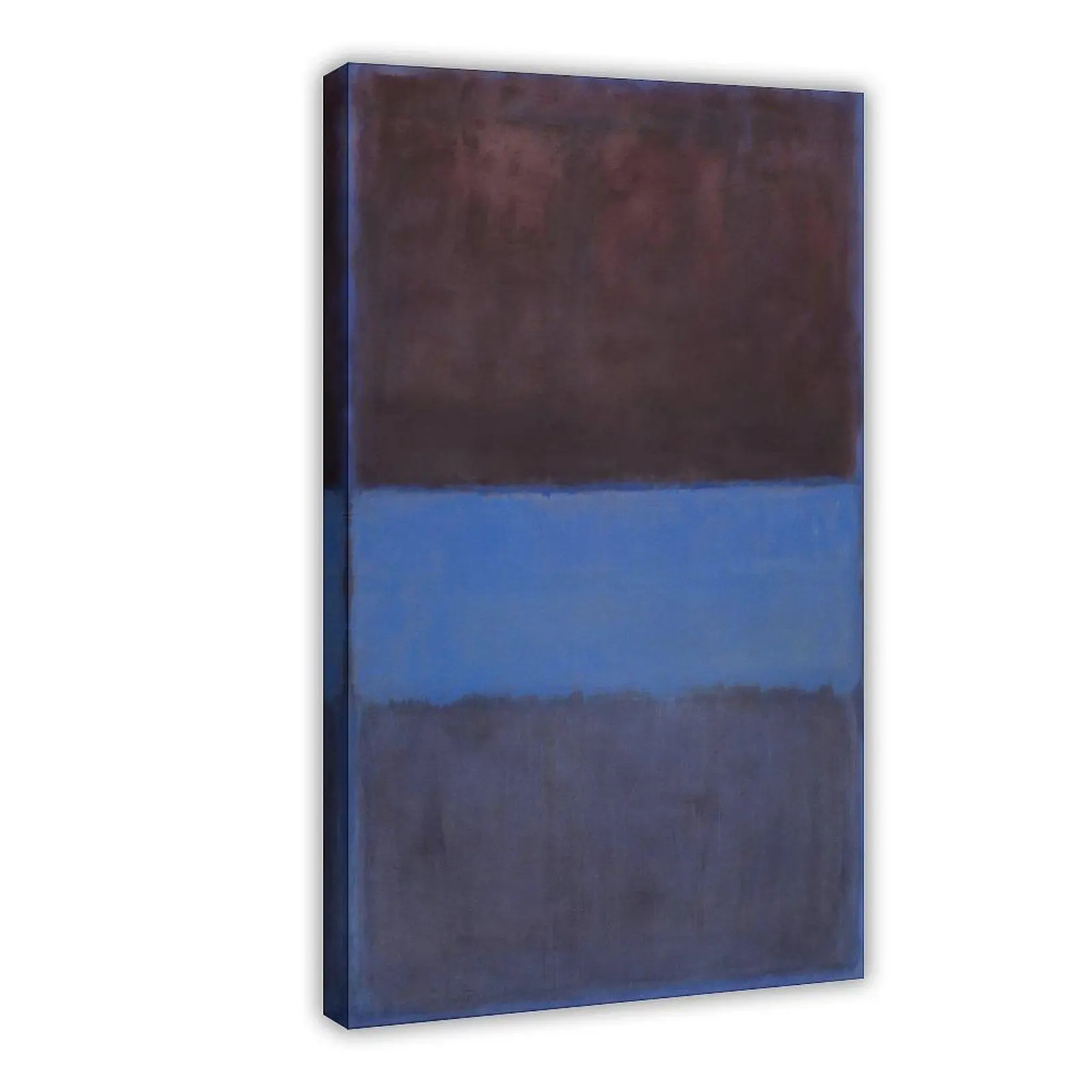 Mark Rothko No. 61 Rust And Blue 1953 Vintage Poster Colorful Art Print  Mark Rothko Print Wall Art