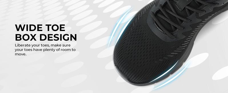 FitVille Men's Walking Shoes Wide Width, Comfortable Orthopedic Sneakers Lightweight Tennis Shoes Gym Workout Sneakers for Plantar Fasciitis - Cloud Wanderer V20 Breathable   mens shoes Flexible Sports olukai slippers Outdoorfun Fathersdaygift