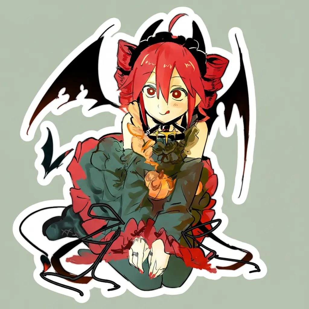 Kasane Teto Fan Graphic UTAU Music Casual Sticker