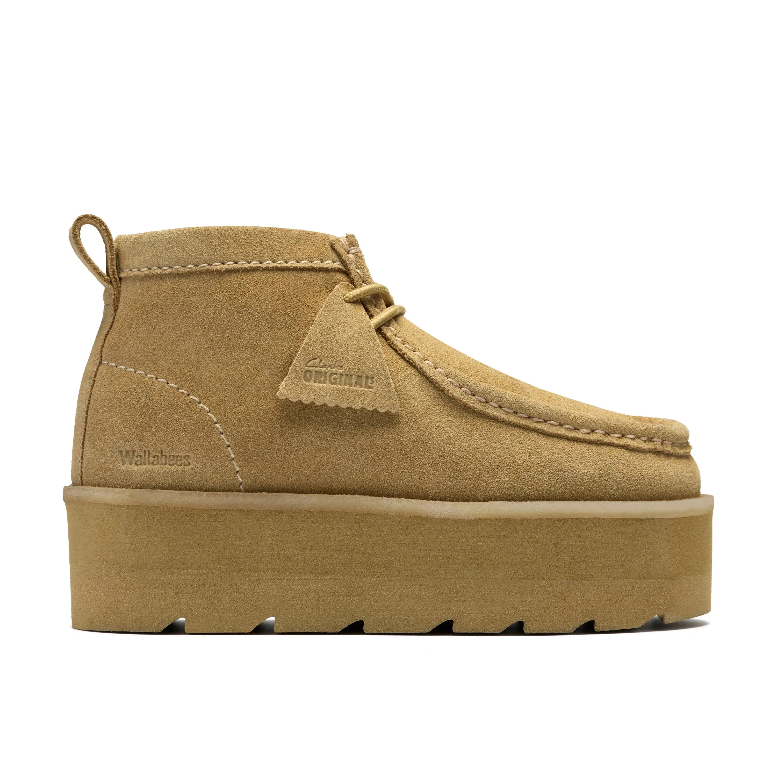 Clarks Originals Womens Meare WB ELVTD Wallabees Clarks Originals Womens Meare WB ELVTD Wallabees