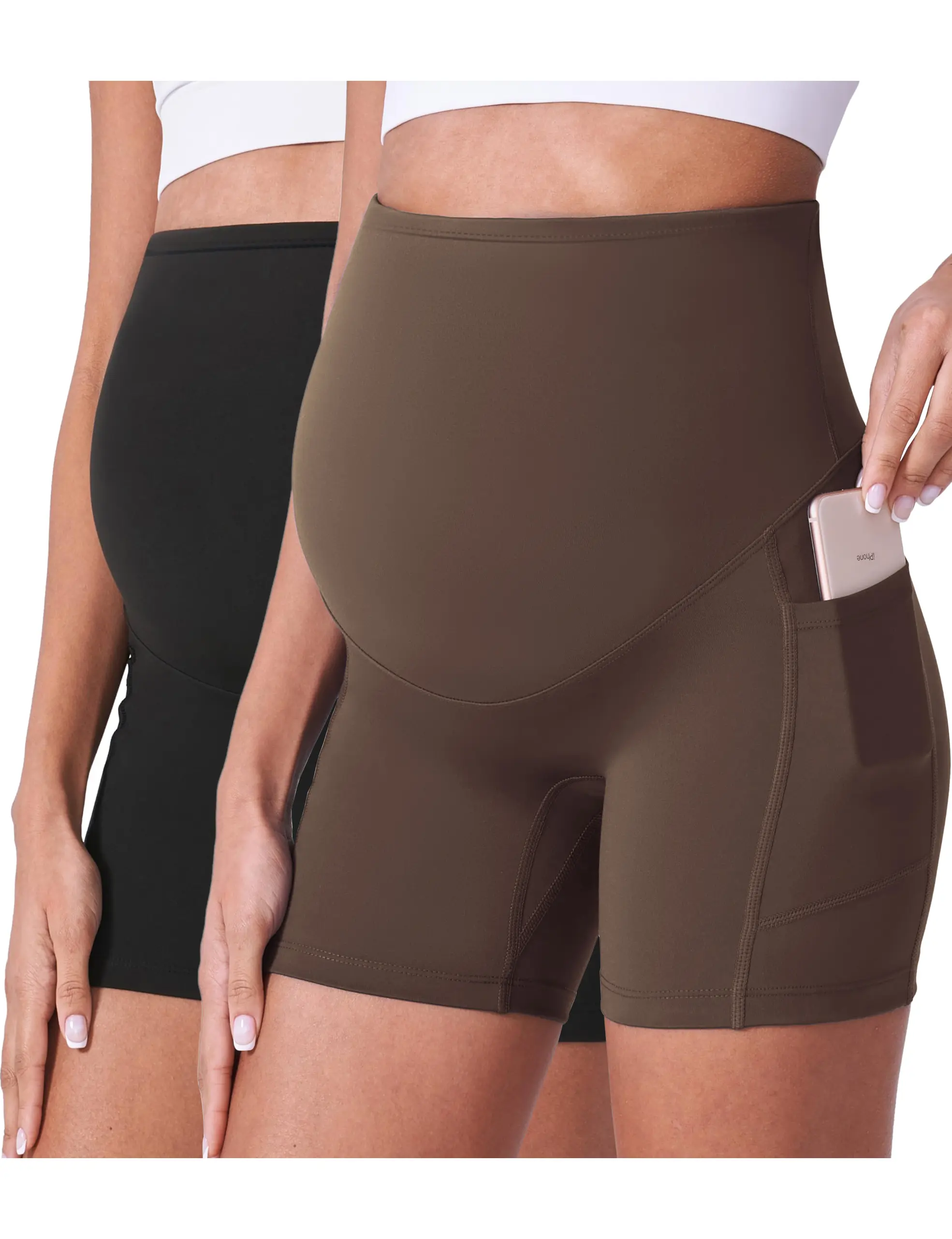 Black + Dark Brown 5‘’