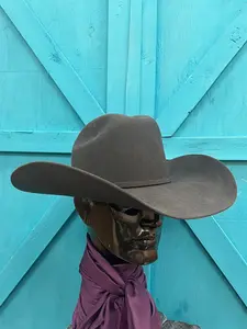 Serratelli Mesa Granite Cattleman Crease Pure Wool Cowboy Hat