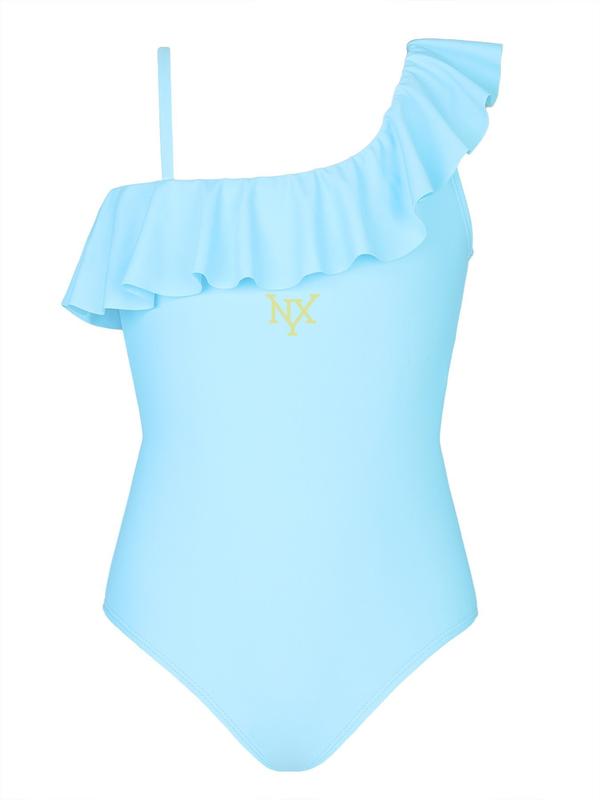 Girls UPF 50+ Swimsuit Set | Rash Guard Top + Bottom | 3-9Y #SunProtectiveSwim #2PieceSwim