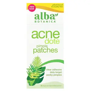 Alba Botanica Acne Dote® Pimple Patches, 40 Single Use Hydrocolloid Patches