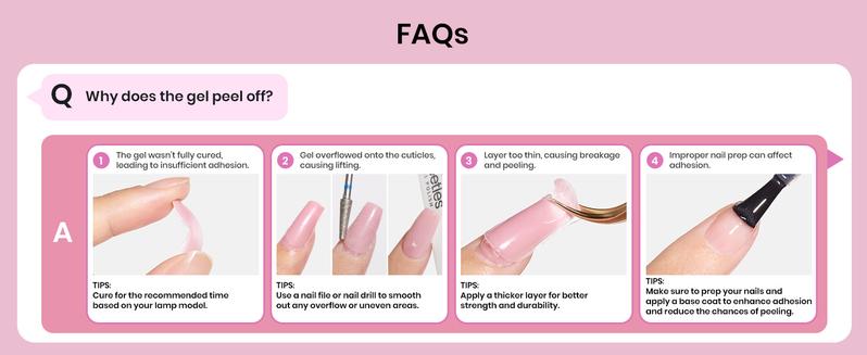 Beetles Poly Gel Nail Extension Kit, Professional DIY Nail Art Kit for Starter with UV Lamp Top Coat Base Gel, Gift for Women gift for girls, Nail Manicure at home, With Slip Solution, Beginner friendly Cutics #TikTokShopBacktoSchool