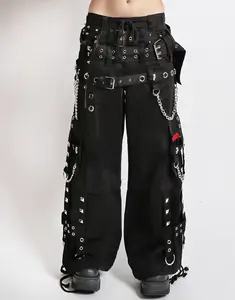 TRIPLE BELTED CHAIN PANT