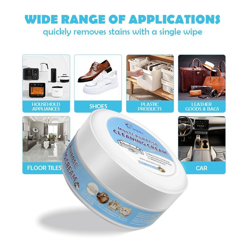 White Shoe Paste Cleaning Kit - Sneaker Stain Remover Paste - No-Rinse Formula with Sponge - Footwear, Comfort maintainance Home CaNo-rinse cleaningre Multifunctional cleaning White Shoe Paste Cleaning Kit - Sneaker Stain Remover Paste - No-Rinse Formula with Sponge - Footwear, Comfort maintainance Home CaNo-rinse cleaningre Multifunctional cleaning