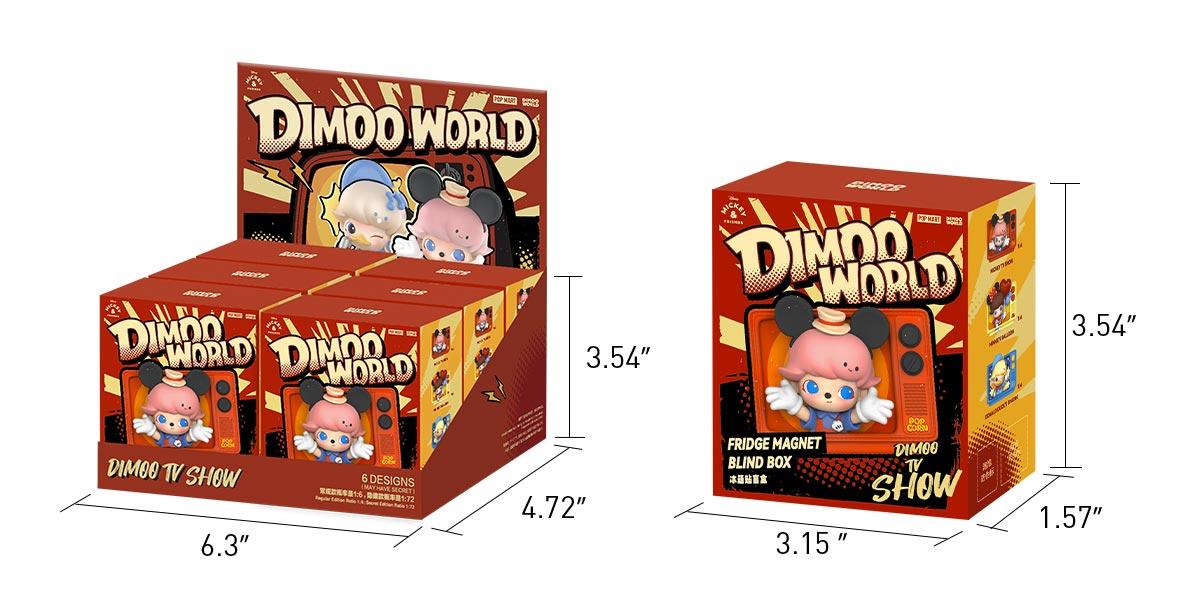[Spanish]-DIMOO WORLD × Disney Series – Caja Sorpresa de Imán para Refrigerador
