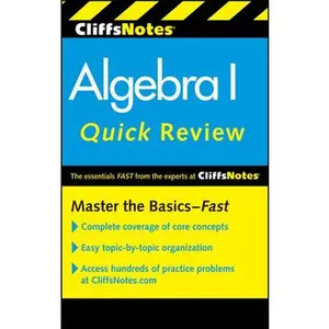 USED-Cliffsnotes Algebra I Quick Review, 2nd Edition by Bobrow, Jerry (Paperback)
