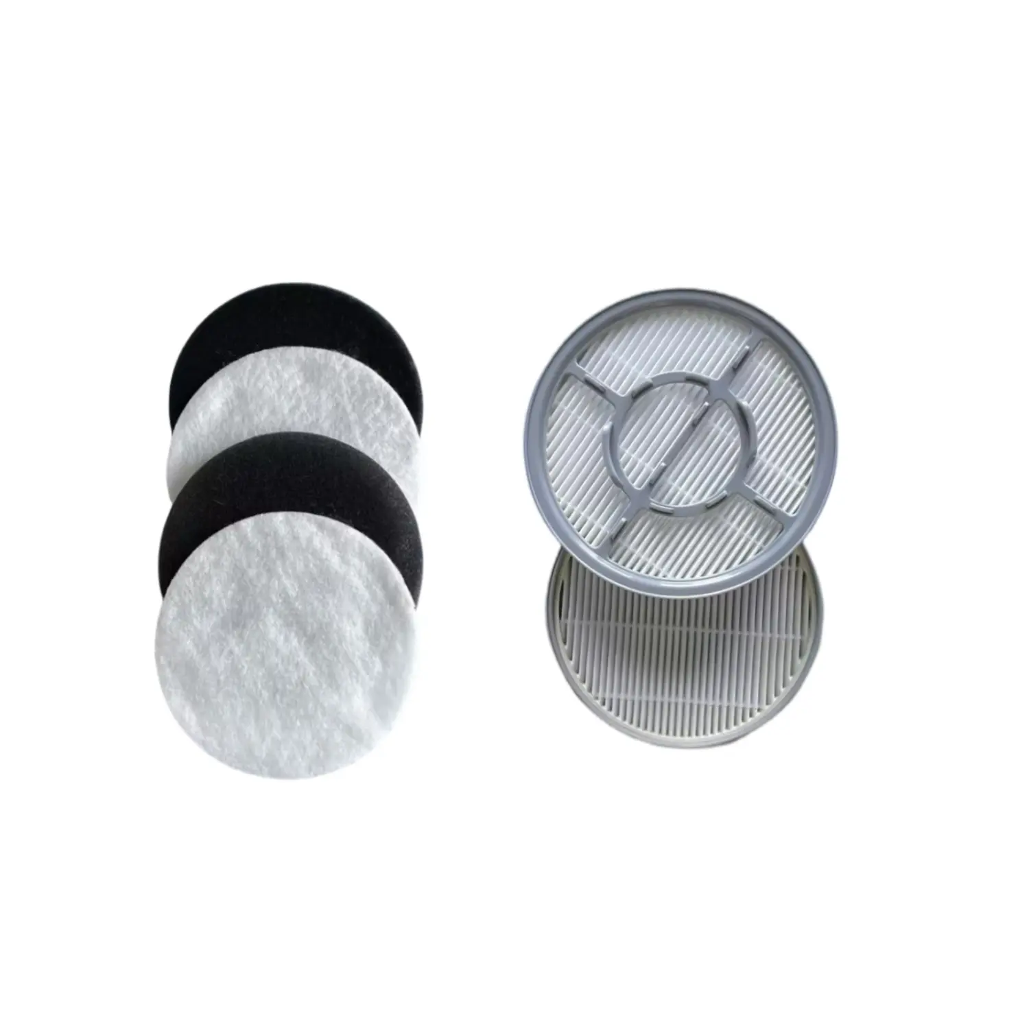 Geoorood Grooming Vacuum Filter Replacement Pack, P1 Series Spareparts and Replacement Parts for Household Appliance Accessories, Cleaning, 8Filter, Eight Filter