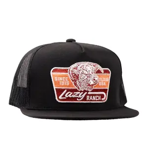 Lazy J Ranch Youth Black Texas Rust Classic Five Panel Trucker Hat