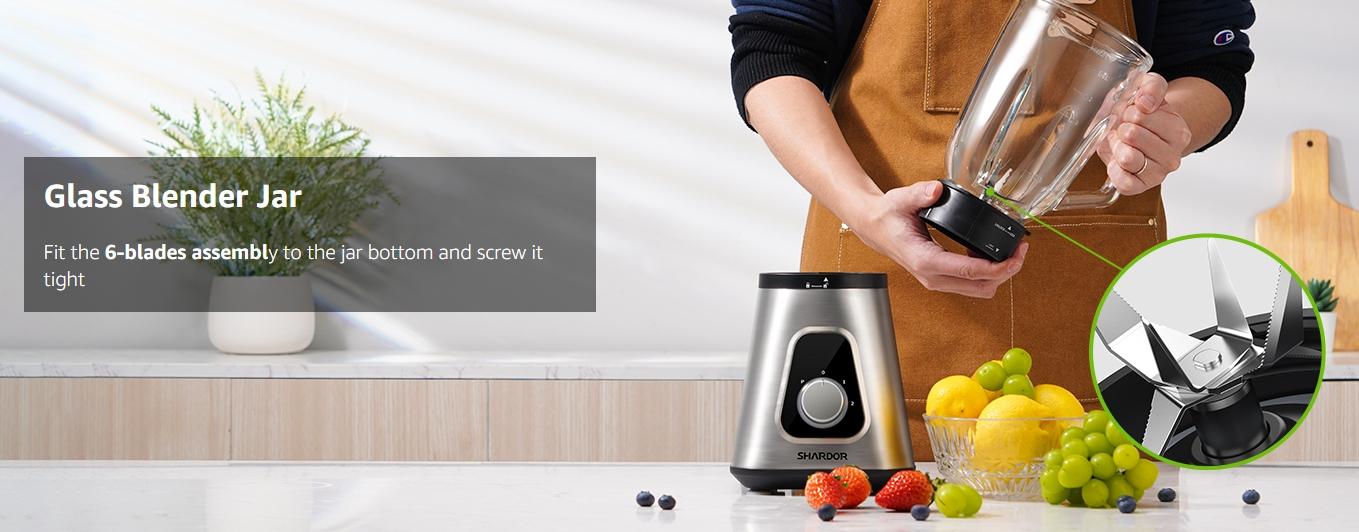 Professional Blender, 5 Functions Touchscreen Control Smoothie Blender for Smoothies,Frozen Drinks & Ice Cream, 1200W Countertop Blender with Travel Cup, , 52oz Glass Jar, for Ice Crushing/Sauce/Nut Butter/Soup Professional Blender, 5 Functions Touchscreen Control Smoothie Blender for Smoothies,Frozen Drinks & Ice Cream, 1200W Countertop Blender with Travel Cup, , 52oz Glass Jar, for Ice Crushing/Sauce/Nut Butter/Soup