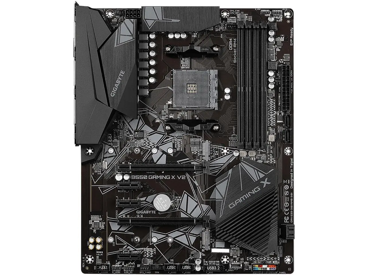 GIGABYTE B550 GAMING X V2 AM4 AMD B550 USB 3.0 ATX AMD Motherboard