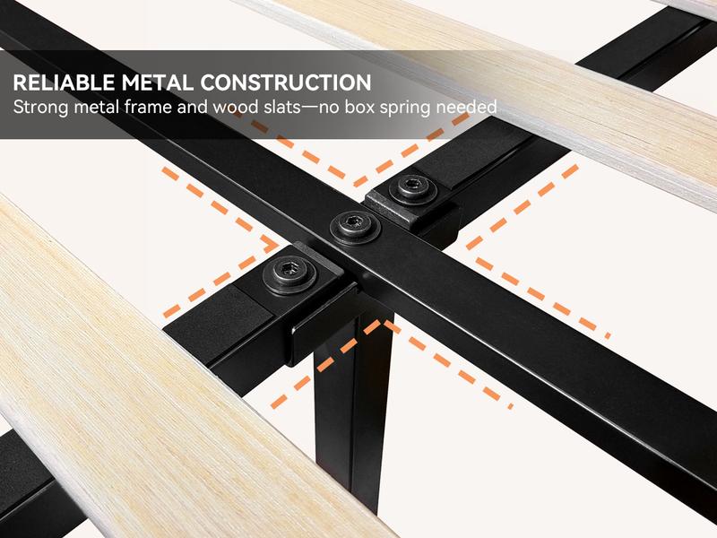 SIBEDS Diamond Upholstered Bed Frame with Adjustable Headboard, Modern Princess Style Platform Bed with LED Lights and Skirt, Crystal Button Tufted Foundation with Wooden Slats, Easy Assembly, Black/White/Grey/Best Gift ldeas/Christmas Gifts