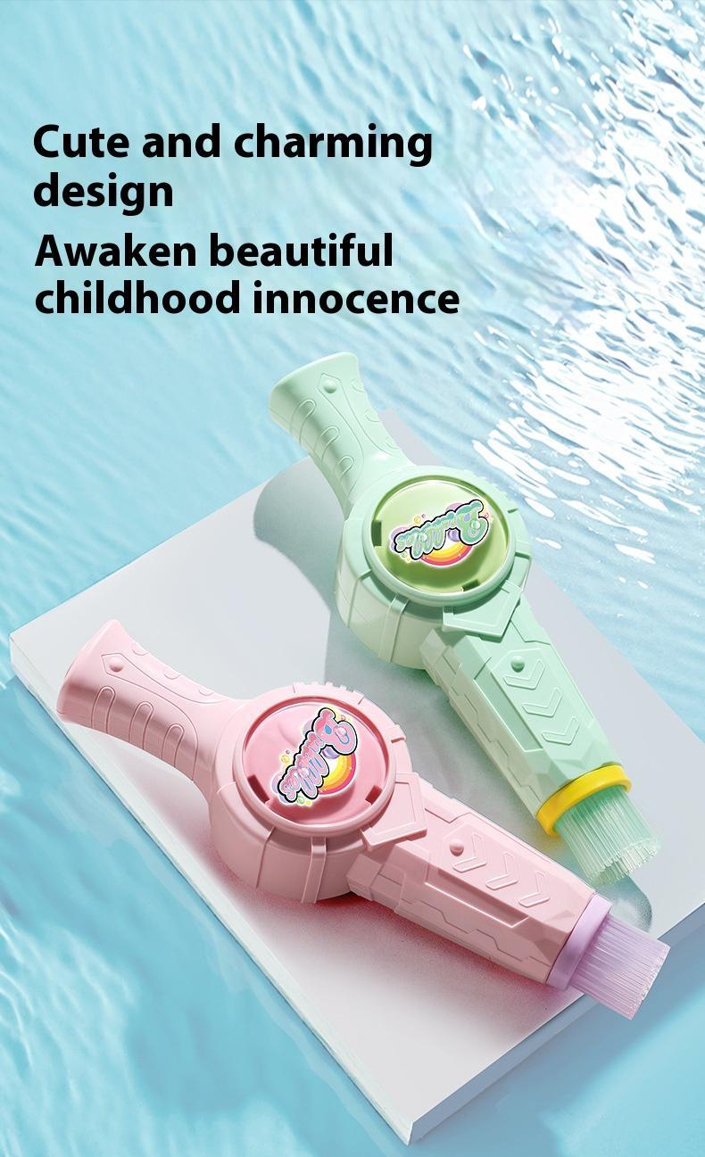 Fog Bubble Machine, Rechargeable Automatic Electric Smoke Bubble Machine, Magic Smoke Bubble Maker, Colorful Lights & Music, Bubble Fog Game for Parties, Beaches, Summer.Gift for Boys, Girls