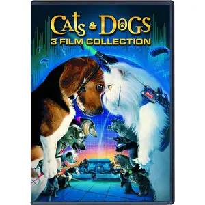 Cats & Dogs 3-Film Collection  [DVD Video Disc] 2 Pack, Eco Amaray Case