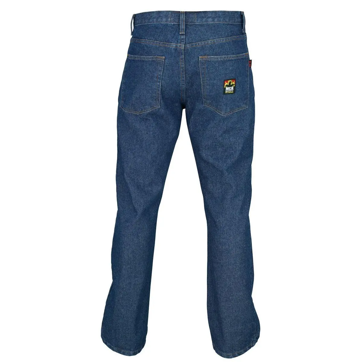 MCR Safety P1D Flame Resistant Menswear Pants, 14.75 oz FR Denim Fabric Garments with Pocket, Max Comfort Work Safety Jeans, Trouser