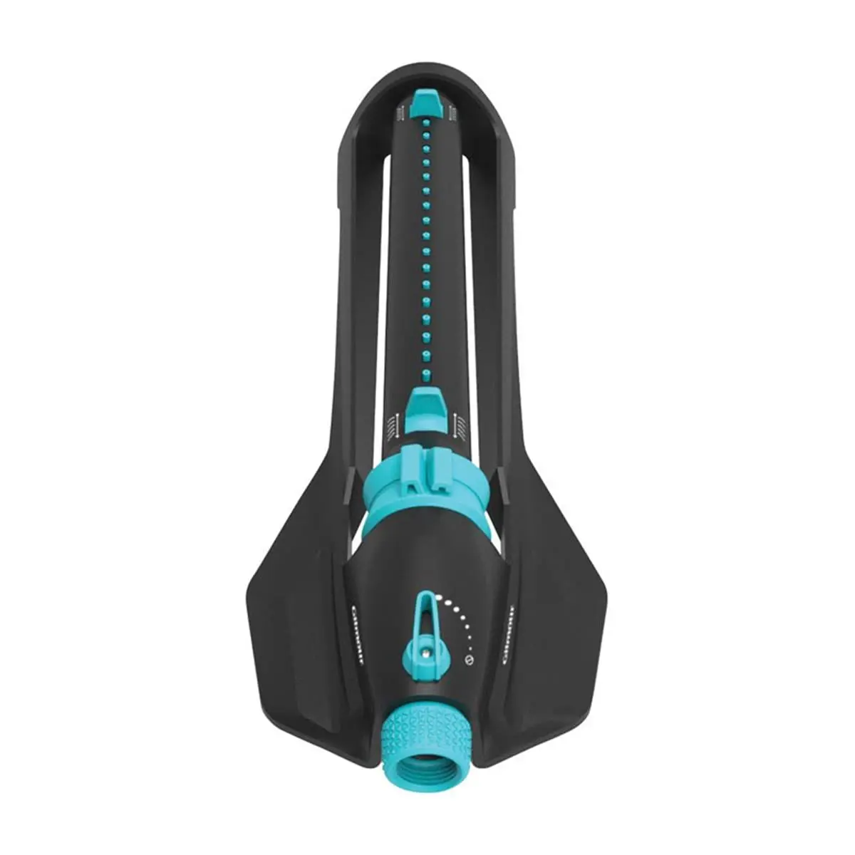 Gilmour 7636582 Plastic Oscillating Sprinkler with Customizable Coverage, Length Control Collars, Width Control Tabs for Home Garden Watering & Irrigation