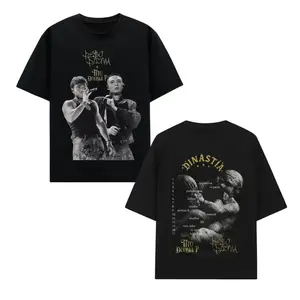 Peso X Ti,to Double P Dinastia T-Shirt 2-side, Corridos Inspired Shirt for Music Lovers Shirt, Mexican Music Tee, Casual Top for Men & Women