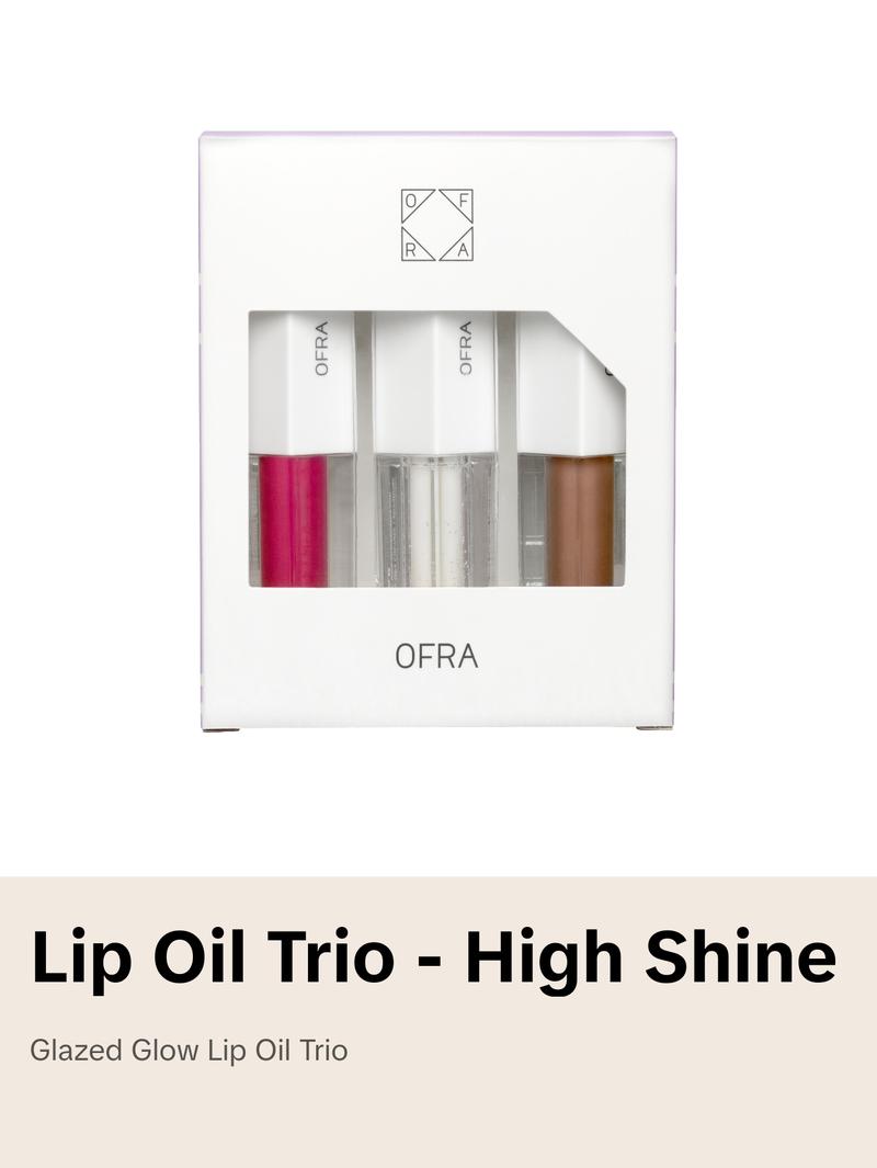 Lip Oil Trio - Glazed Glow