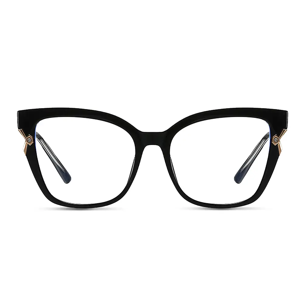 AOOLIA Cat Eye Blue Light Blocking Glasses for Women, Stylish Full Rim TR90 Fashion Frames, Lightweight High Quality Eyewear, Trendy Frames