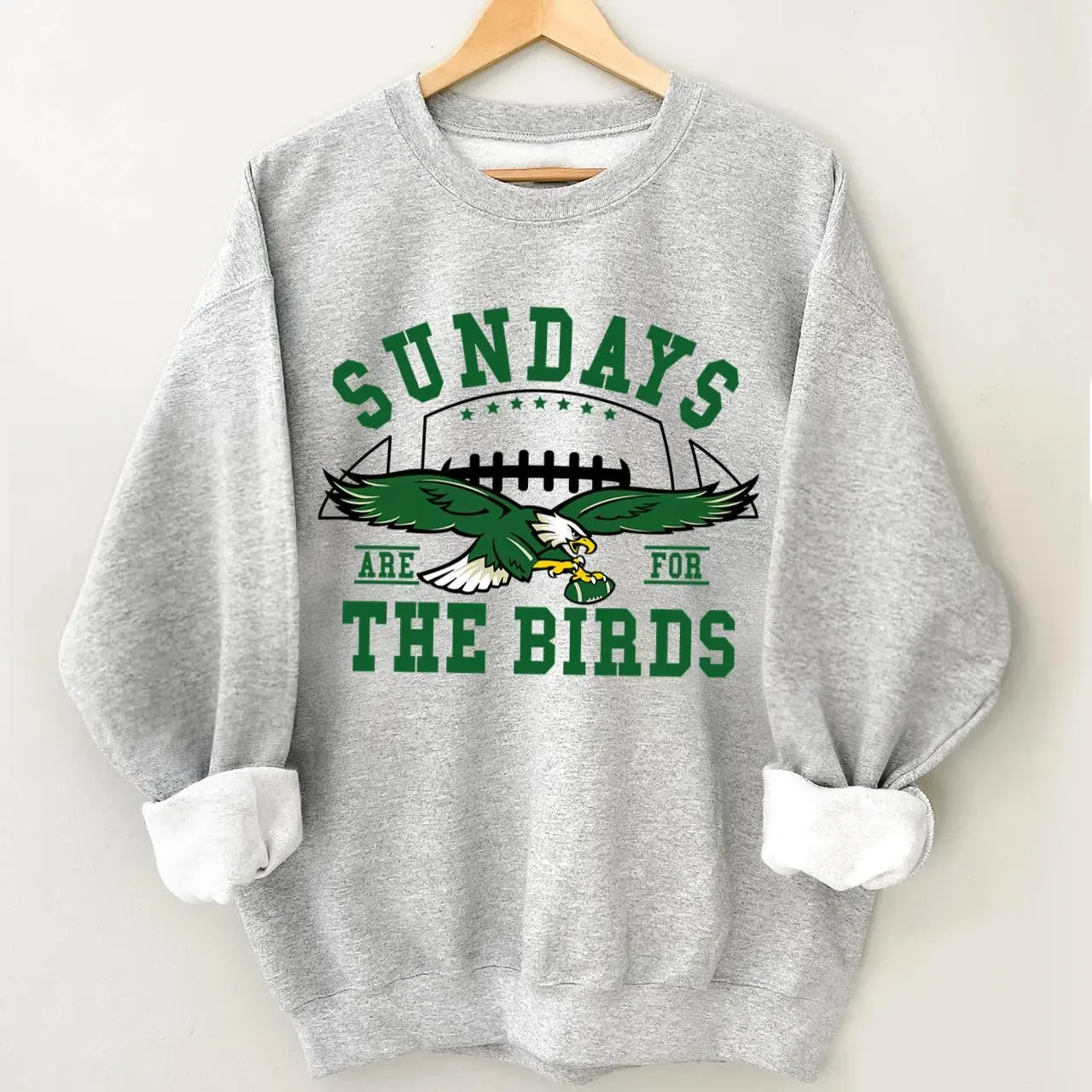 Vintage Philadelphia Football Sweatshirt, Philadelphia Fan Gift Crewneck Sweatshirt, Unisex Gifts For Football Fan