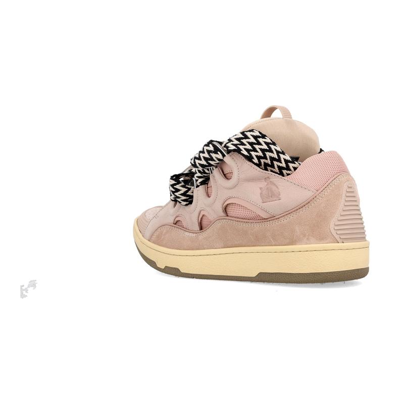 Lanvin Curb Leather Sneakers