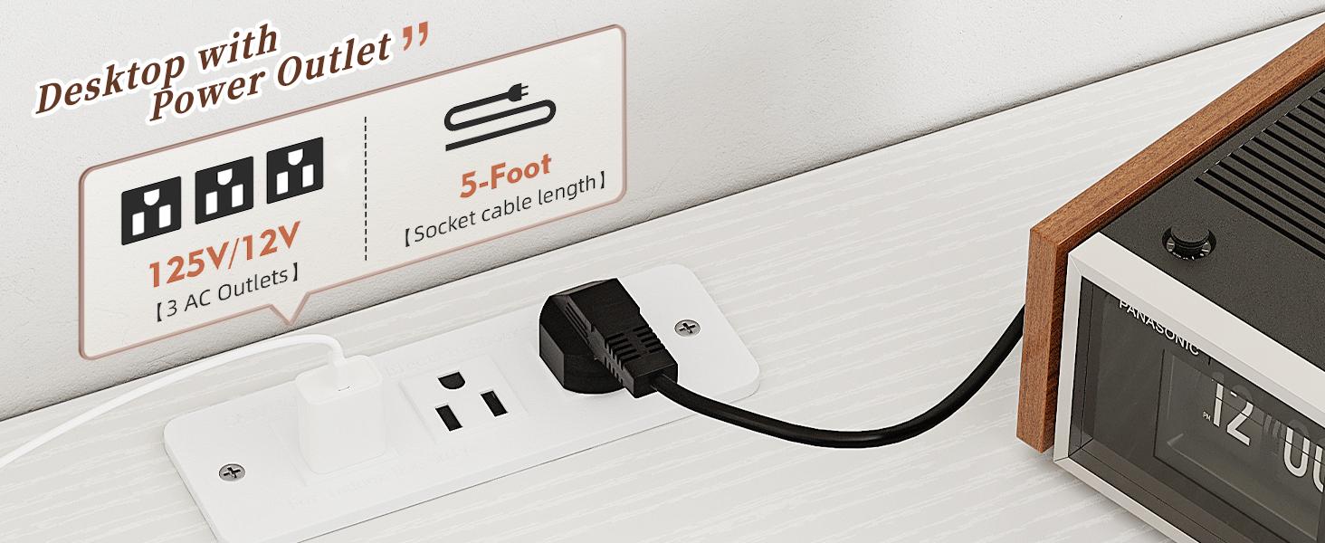 RaybeeFurniture Dresser with 7 Drawers for Bedroom, TV Stand with Power Outlet, TV Stands for Living Room Dresser for Bedroom, TV Console Table with Storage Entertainment Center,Metal Door