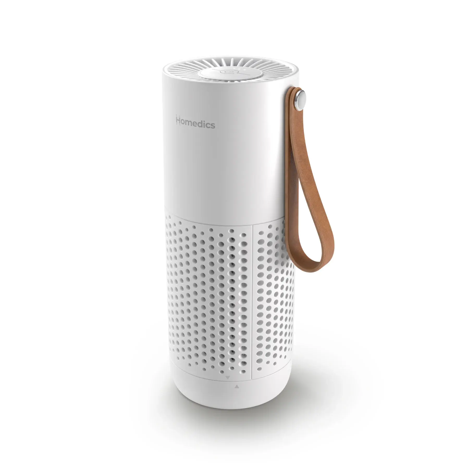 Homedics Portable Air Purifier | 3-in-1 HEPA Filtration, USB Rechargeable, Up to 8 Hours, Removes 99% of Particles