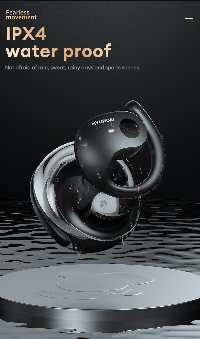 New HY-T26 X15 Pro Earphone Wireless Bluetooth 5.4 OWS Waterproof Sport Headsets Noise Reduction Headphones With Mic Earbuds