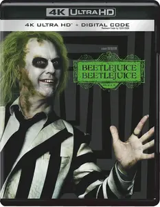 Beetlejuice Beetlejuice  [4K ULTRA HD BLU-RAY MOVIE]
