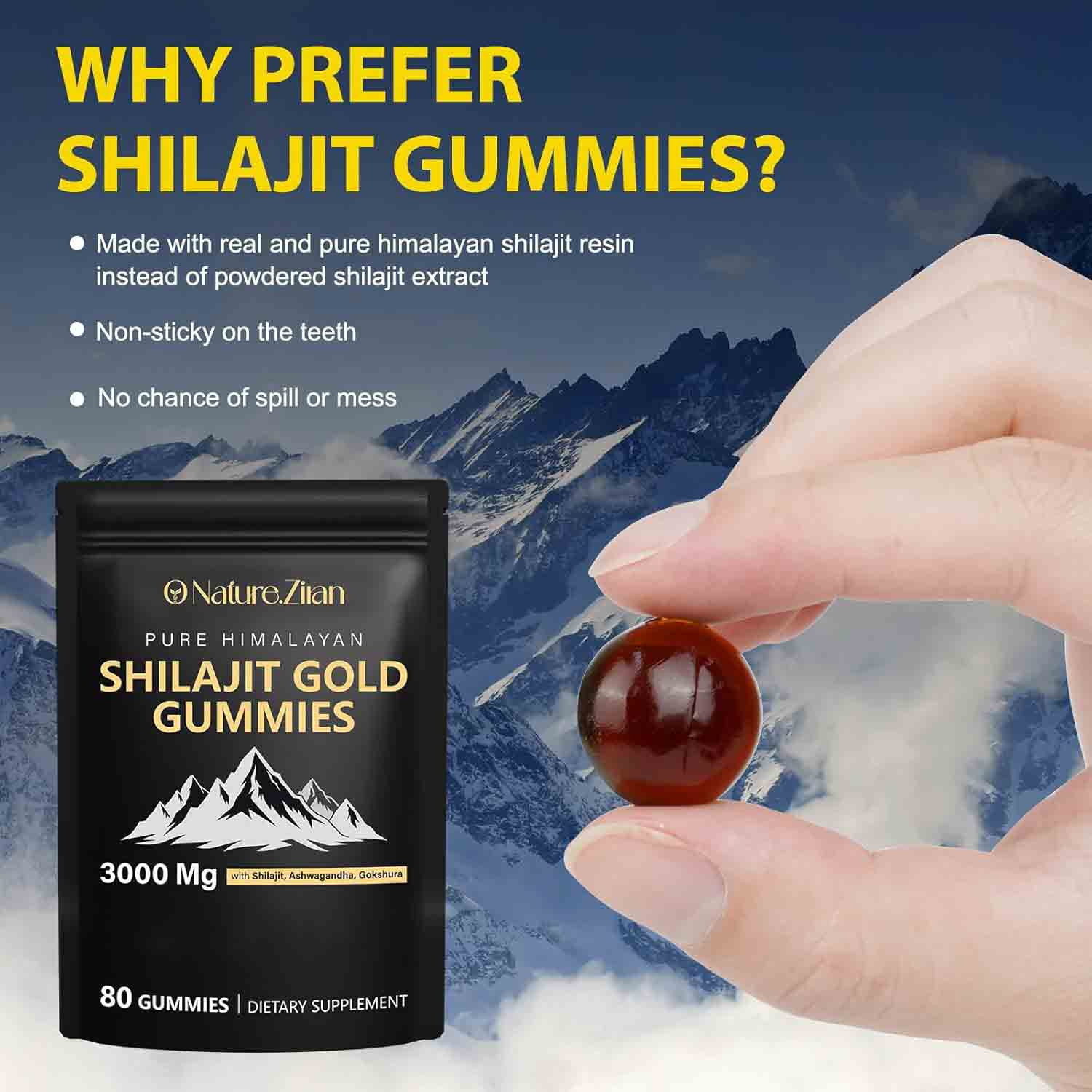 O NATURE.ZIRAN Shilajit Gummies for Men & Women ,Himalayan Shilajit Gold Gummies Rich in Ashwagandha, Gokshura with 85+ Minerals, Authentic Flavor Supplement Dietary Supplement Healthcare Vitamin Macronutrients O NATURE.ZIRAN Shilajit Gummies for Men & Women ,Himalayan Shilajit Gold Gummies Rich in Ashwagandha, Gokshura with 85+ Minerals, Authentic Flavor Supplement Dietary Supplement Healthcare Vitamin Macronutrients