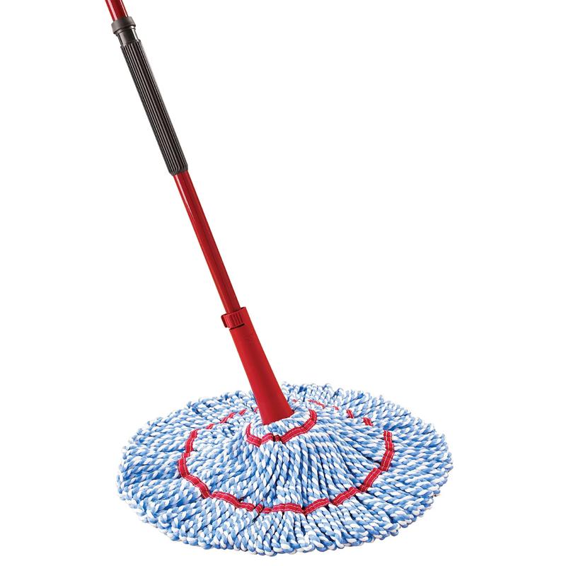 O-Cedar MicroTwist MAX Microfiber Mop, Removes 99% of Bacteria with Just Water