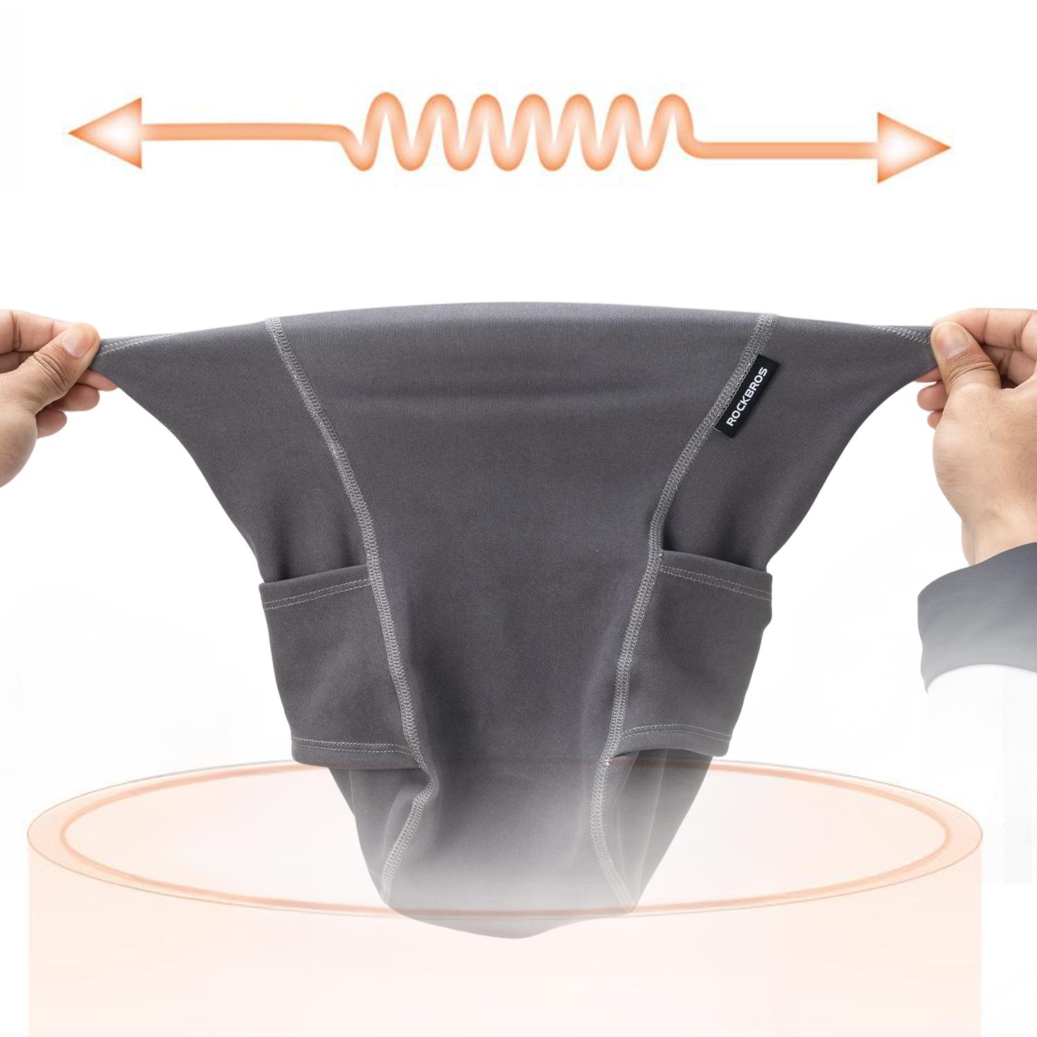 ROCKBROS Heat Reactive Balaclava Ski Mask for Men & Women Windproof Thermal Winter Scarf Hood for Cycling & Outdoor Activities